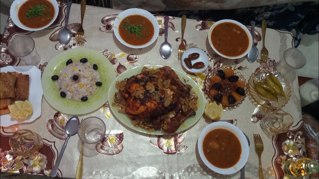 تنظيف 💦وتحضير فطور رمضان 😋🌙