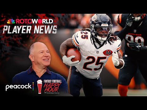 'Start everyone' v. CIN as Bears offense explodes | Fantasy Football Happy Hour | NFL on NBC