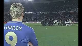 Chelsea-Corinthians maç sonu rakiplerinin zafer kutlamalarını izleyen Fernando Torres sad edit