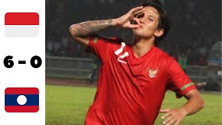 Indonesia VS Laos 6 - 0 • Throwback • AFF Suzuki Cup 2010 • Full Highlight •