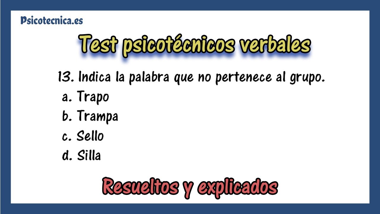 test-psicot-cnicos-de-razonamiento-verbal-con-respuestas-con-20-ejercicios-explicados-youtube