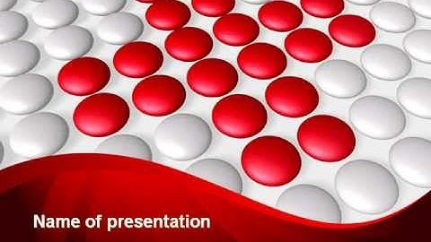 Drug In Tablets PowerPoint Template by PoweredTemplate.com