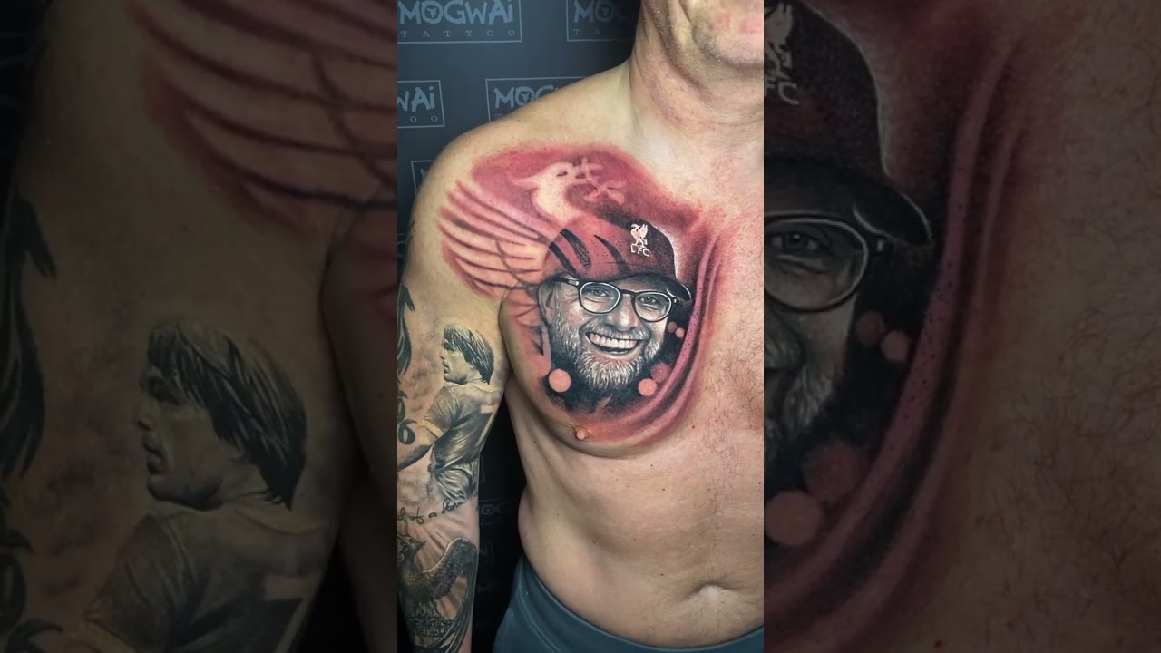 A VIBRANT TRIBUTE: JURGEN KLOPP’S LEGACY INKED | MOGWAI TATTOO STUDIO