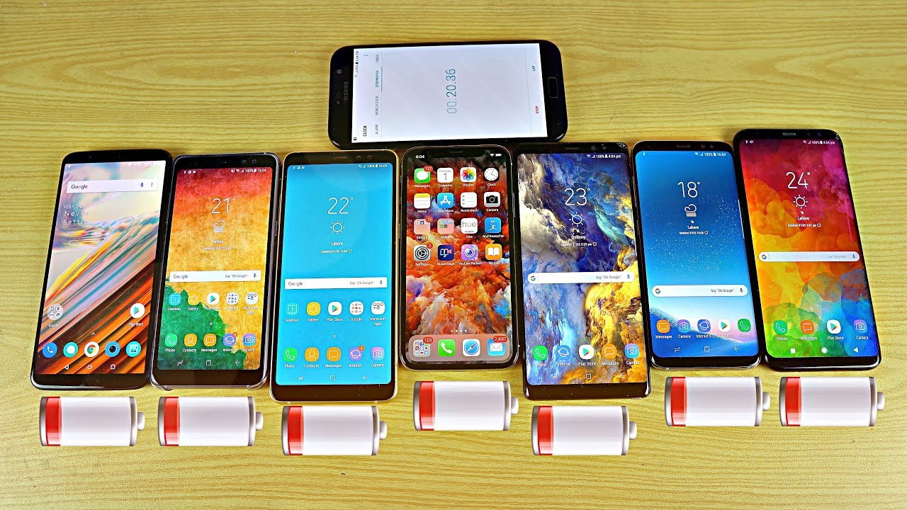 Iphone X Samsung S8