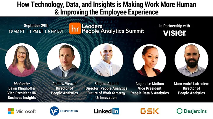 How Technology, Data, and Insights is Making Work More Human & Improving the Employee Experience