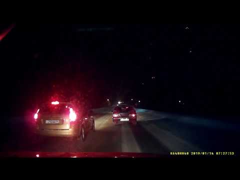 Обгон в зоне действия знака 3.20 "Обгон запрещён". КИА о292вк40
