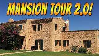 GIGANTIC MANSION TOUR 2.0! (Mallorca) | Travel Vlogs #3!