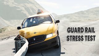 BeamNG Drive - BeamNG Drive - Cars vs GuardRail