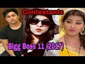 Bigg Boss 11 Contestants