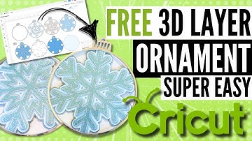 Create A Stunning 3d Paper Snowflake With Cricut for Free!