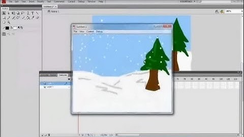 Create Snowfall In Flash