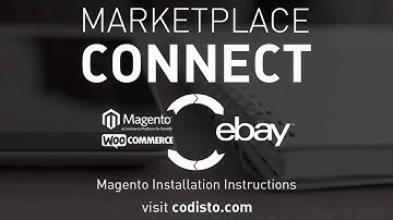 How to install the Codisto MarketPlace Connect eBay plugin for Magento