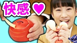 【スクイーズ】皮がむけるりんごスクイーズが快感！ おもしろ楽しく紹介！ J.DREAM 【クレーンゲーム】