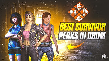 ( हिंदी ) Best Survivor Perks in DBD Mobile 🔥 Part 1 • Dead by Daylight Mobile | KynoX Gaming