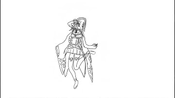 Self-Sketched Anime Reels - Part 9 - Title: Mesmerize - #shots #shorts #anime #animation
