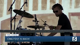 CMA Fest returns after three years