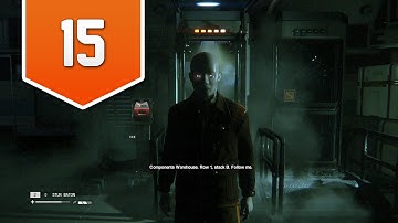 Alien Isolation (PS4) - Gameplay Walkthrough - Part 15 - COMPRESSION CYLINDER