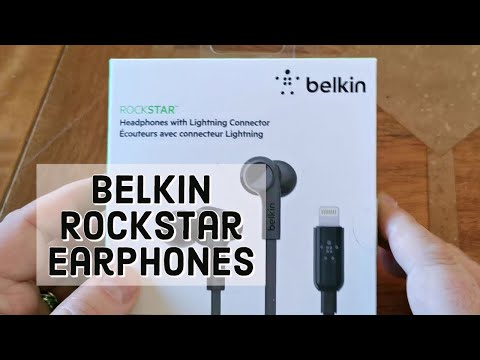 Belkin Rockstar Earphones with lightning connector REVIEW for iPhone 11