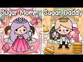 Sugar daddy vs sugar mommy toca life world  toca life story  toca boca