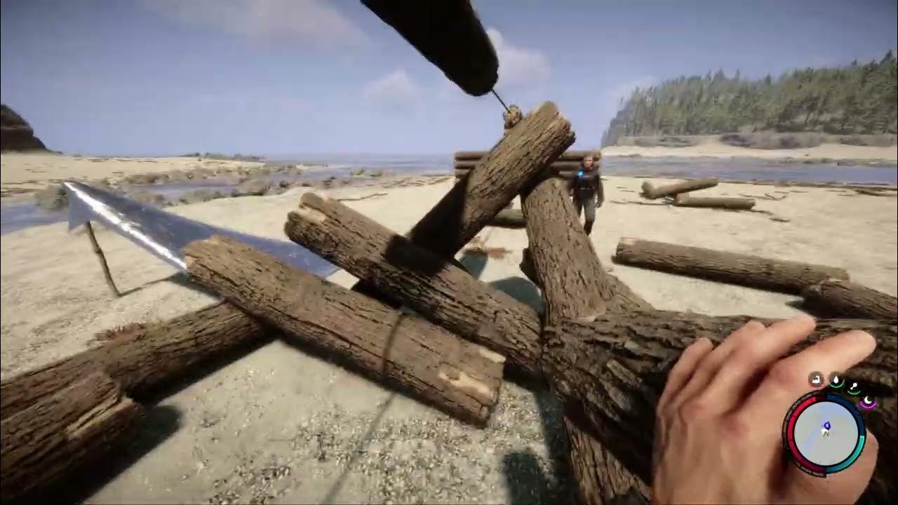 Sons of the Forest Automated Zipline Log Storage YouTube