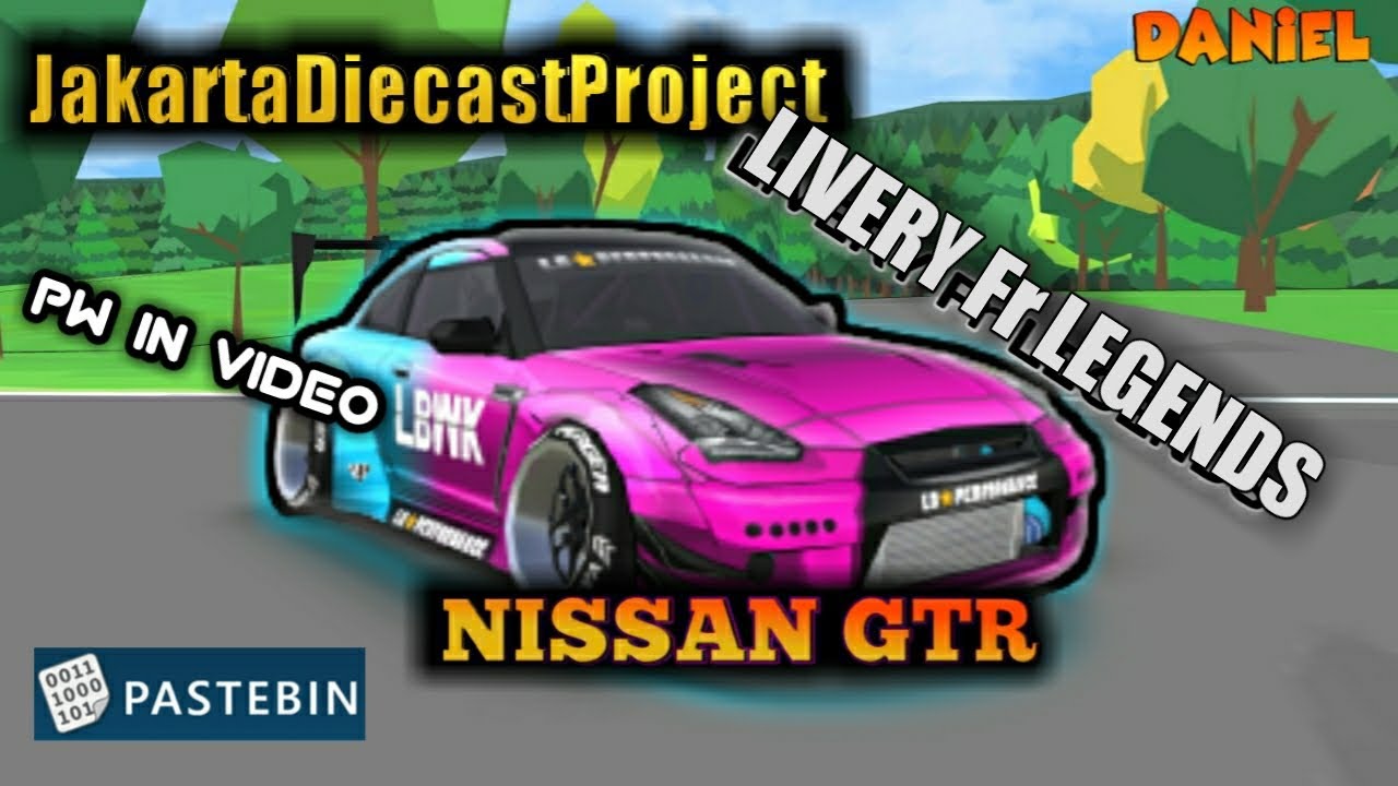 FR Legends Livery @Jakarta Diecast Project NISSAN GTR #bykengaming