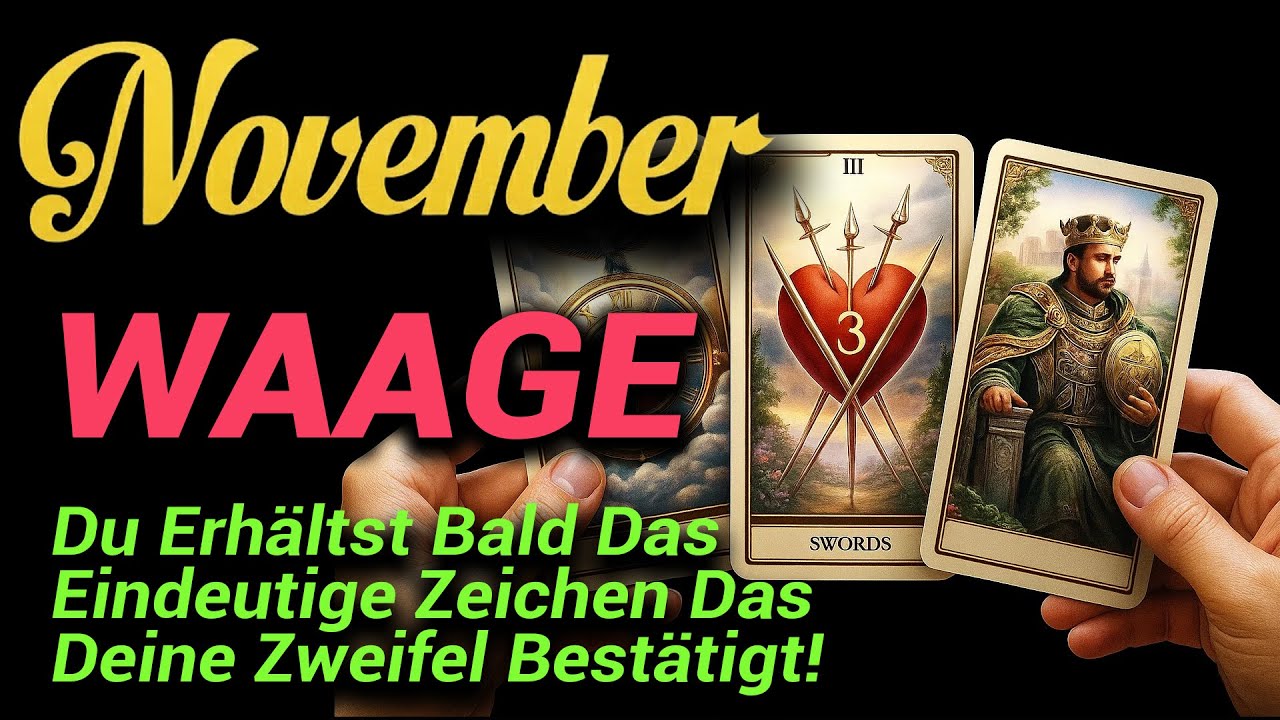 Waage ☀️ Du Erhältst Bald Das Eindeutige Zeichen, Das Deine Zweifel Bestätigt! ☀️