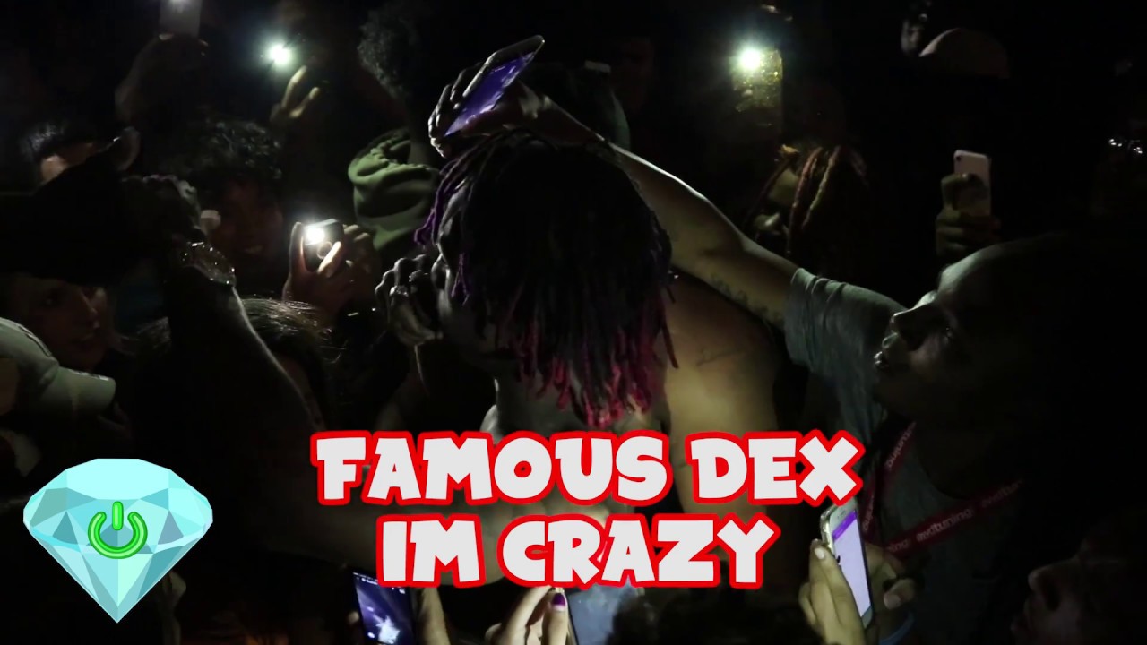 Famous Dex - "I'm Crazy" Wild Performance (shot by @poweredondiamonds)
