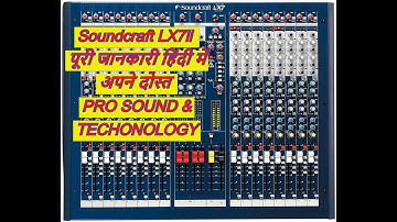 #soundcraft lx7ii#soundcraft Soundcraft LX7ii 24 /32Channel Mixer Tutorial With LIVE Demo