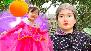 Changcady và quả Cam kỳ lạ, hàng ngày biến thành nàng công chúa làm việc nhà