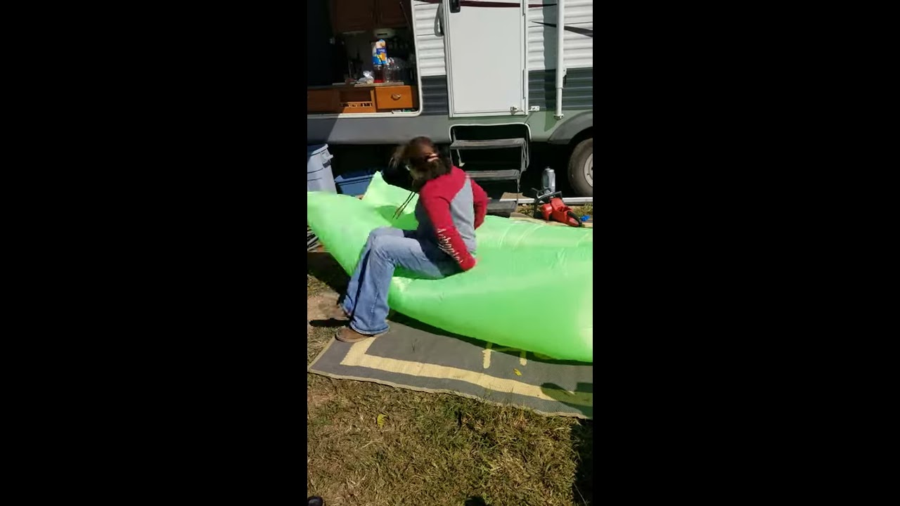 Inflatable Couch Fail