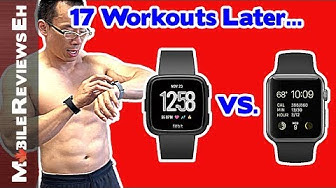 Your Fitbit is LYING to you about Calories! 14 Day Fitbit Versa vs. Apple Watch Series 3 Comparison