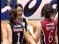 【女子バレー】Vリーグ2007 2008シーズン　NEC VS JT