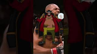 UFC Fighters as One Piece Characters Part 1 #ufc #onepiece #shorts