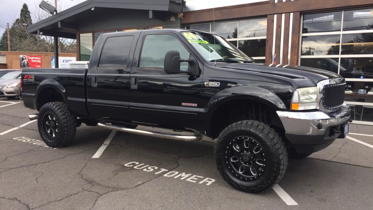 2004 FORD F250 LIFTED LARIAT SUPER DUTY DIESEL U.S. TRUCK