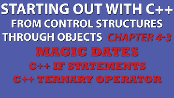 C++ Programming Challenge 4-3: Magic Dates (C++ Ternary Operator, C++ If statements)
