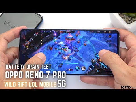 Oppo Reno 7 Pro League of Legends Mobile Wild Rift Gaming test | Dimensity 1200 Max, 90Hz Display