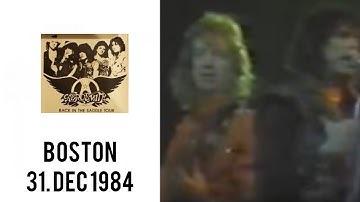 Aerosmith - Full Concert - Boston 31/12/1984