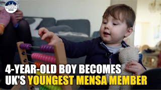 British child, 4, joins Mensa after teaching himself to read and count in seven languages at 2 y.o.