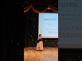 Welcome Speech on 4th Foundation Day By Shivanshi, it was really very heartwarming listening to her!