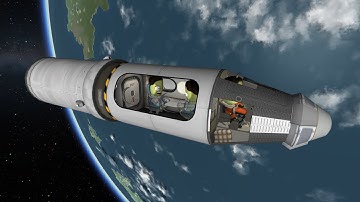 [KSP] 04 Ferry two tourists safely on orbit around Kerbin