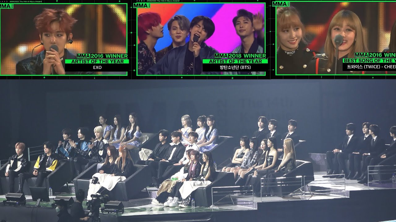 BIGBANG, EXO, BTS, TWICE History Winner Reaction l TXT, LESSERAFIM, NEWJEANS, IVE, ENHYPEN MMA 2022