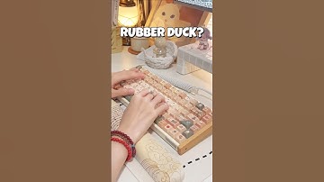 Senior Engineer Advice : Rubber Duck Debugging #asmr #typing