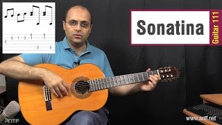 Guitar 111 - Sonatina - سوناتينا - بالعربية (Dr. ANTF)