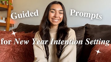 New Year Intention Setting 🌻 Guided Journaling Prompts with Jocelyn