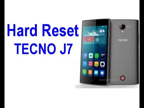 Hard Reset Tecno J7