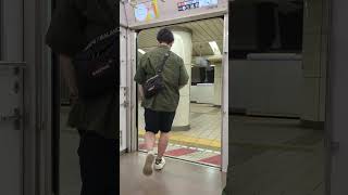 東京メトロ半蔵門線8000系ドア開閉シーン #鉄道