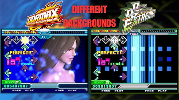 DDR MAX vs. DDR EXTREME: Background Video Differences