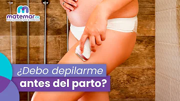 ¿Te afeitas antes del parto?