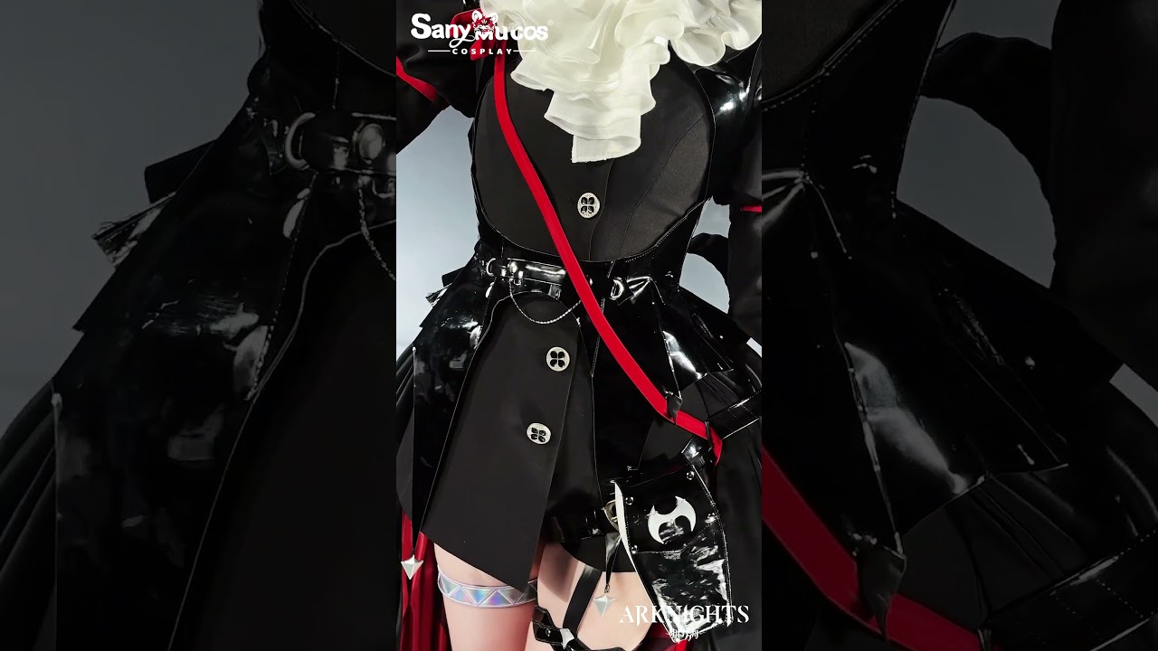 Arknights Entelechia Cosplay Costume Premium Edition show🩸🩸 #sanymucos #arknights #entelechia
