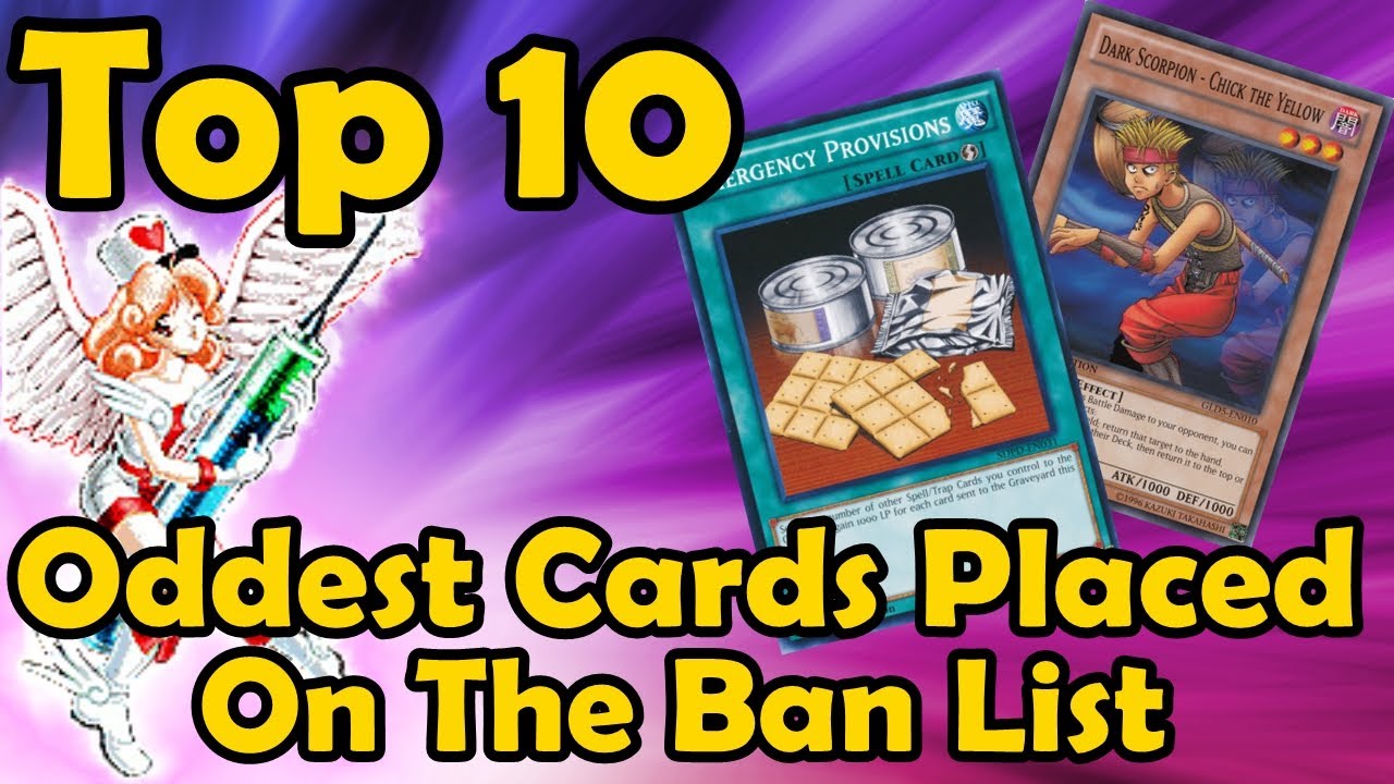 Top 10 Oddest Cards Placed On The Ban List in YuGiOh - YouTube